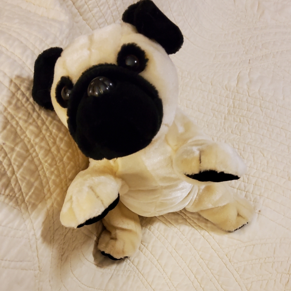 Ganz Heritage Collection Plush Pug Stuffed Animal